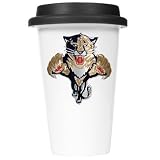 Florida Panthers Ceramic Travel Cup (Black Lid)