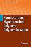 Porous carbons - hyperbranched polymers - polymer solvation