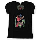 Mademoiselle papillon 2 Birds Puff Tee【ブラックsize