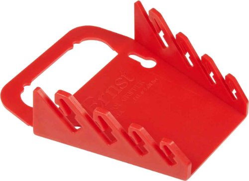 Ernst Manufacturing 5040-Red Gripper 4-Wrench Organizer