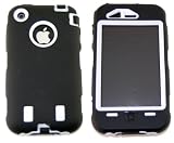 KingCase iPhone 3G & 3GS * Warrior Case * (Black & White) 8GB, 16GB, 32GB - The ULTIMATE Protector