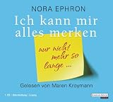 Produkt-Bild: Ich kann mir alles merken: Nur nicht mehr so lange