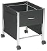 Saturn File Cabinet with Silver Frame