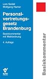 Produkt-Bild: Personalvertretungsgesetz Brandenburg: Basiskommentar mit Wahlordnung