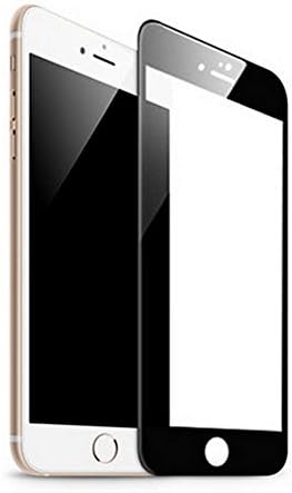 Iphone 6 Screen Protector, Coolfunny Electroplating Mirror Film Effect Front Tempered Glass Screen Protector for Iphone 6 4.7 Inch (Black-iPhone 6)