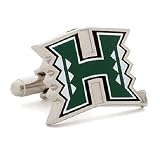 Hawaii Rainbow Warriors NCAA Logo'd Executive Cufflinks w/Jewelry Box