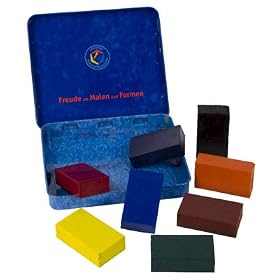 Beeswax Block Crayons (Set of 8) by Stockmar