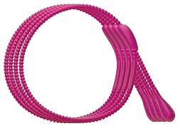 Fusionbrands 15-Inch Silicone Food Loop Trussing Tool, Pink, Set of 4