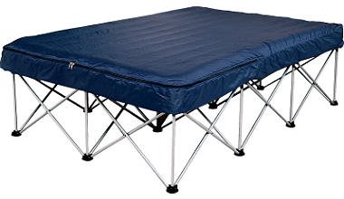 Cabela Folding Queen Air Bed Frame with Wheeled Storage Bag