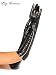 Leg Avenue Faux Elbow Length Zipper Gloves