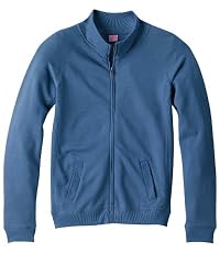 LAT - Ladies' French Terry Raglan-Sleeve Cadet Jacket