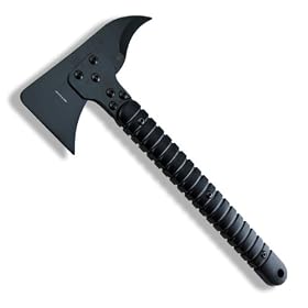 Click here to buy FIREFIGHTER AXE 14 INCH BLACK FINISH INCLUDES SHEATH.