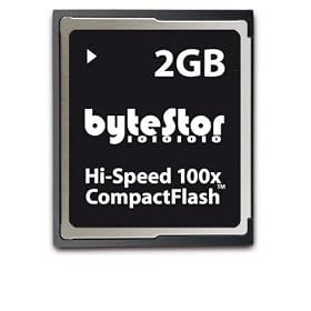ByteStor 2GB Hi-Speed CompactFlash(100X)