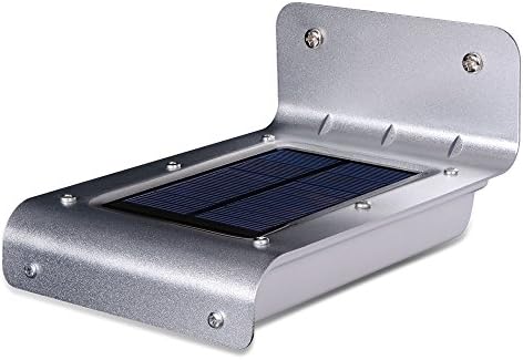 LUCKLED Outdoor Solar Light, 16 LED Garden Waterproof Wireless 3-In-1 (PIR/Sound/Lighting Sensor) Security Bright Motion Sensing Light for Patio Deck Yard Hallway Driveway and Outside Wall (1 Pack)