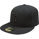 MLB San Francisco Giants Black on Black 59FIFTY Fitted Cap