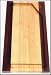 18 Birch & Acacia Wood Oblong Reversible Cutting Board