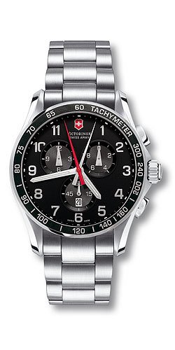 Victorinox Swiss Army Men’s 241199 Classic XLS Black Dial Watch