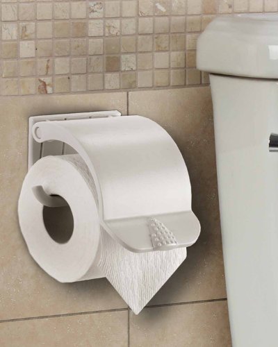Better Living Products 13951 B.Smart Toilet Tissue Holder, White