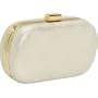 Inge Christopher Bubbles Lambskin Minaudier - Champagne