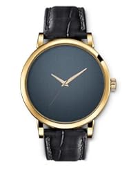 SPRAWL Aanalog Fashion Series Gold Ladies Watches of Genuine Black Leather Strap,Unique Wrist Watch for Women Girls Designed with Texture of a grayish blue fabric
