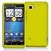 Electromaster(TM) Brand - Yellow Rubberized Snap-On Hard Skin Case Cover New for HTC Raider 4G / Vivid / Holiday