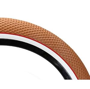 Amazon.com : Cult Vans BMX Tire 20x2.35 Gum/White Wall : Sports & Outdoors