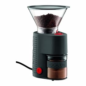 Buy Bodum Bistro Electric Burr Coffee Grinder, Black