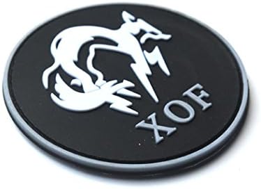 MG Store XOF Patch From Metal Gear Solid the Phantom Pain PVC Velcro Beige