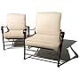 Strathwood St. Thomas Cast Aluminum Deep-Seating Motion Chair, Set of 2