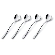 A di Alessi Big Love Ice Cream Spoon, Set of 4, (AMMI01CU)