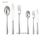 Alessi Besteck Caccia LCD01SET75 Besteckset 75 teilig