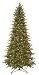 GKI Bethlehem Lighting Frasier 7-1/2-Foot Slim Christmas Tree Prelit with Multi-Colored Lights
