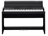 �y�ݒu�E�g�������zKORG/�R���O LP-350BK�i�u���b�N�j �d�q�s�A�m