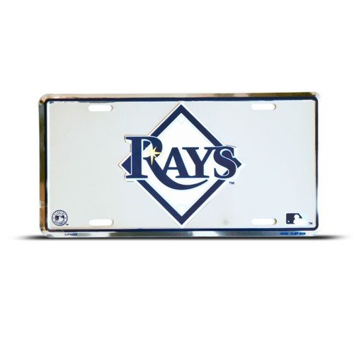 Tampa Bay Rays Mlb Metal Sport License Plate Wall Sign Tag