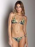 IMAGE OF Mara Hoffman Tie Side Bikini Web Yellow