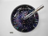Black Confetti Ultrascope Stethoscope w/ Adult Head & Navy Tubing