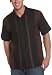 Cubavera Men's Short Sleeve Front Panneled Shirt