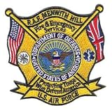 RAF Menwith Hill Fire Emergency Services Patch