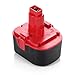 Powerextra 14.4V 3000mAh Battery Replacement for Lincoln Grease Guns 1401 1442 1442E 1444 1444E