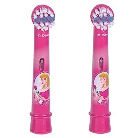 Braun Oral-B Stages Power Kids Replacement Brush Heads Disney Princess 2 Pack