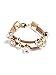 GUESS Women's Gold-Tone and Faux-Leather Friendship Bracelet