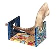 Jerusalem Handpainted Wooden Shofar Stand By Yair Emanuel (Vtsts1)