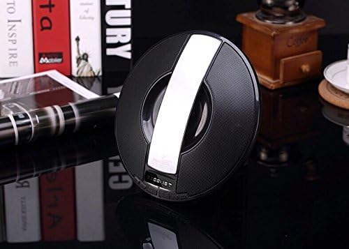 Lwind® UFO Universal High-end Bluetooth Speaker Trumpet Bluetooth Car Subwoofer Portable Audio Players, Hands-free Calls for Support, Follow One's Inclinations, No Matter in Indoor or Outdoor-white