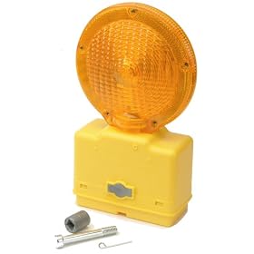 Click here to buy Allsafe SMC 6 Volt Sundowner Barricade Flasher by Allsafe.