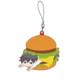 田中くんはいつもけだるげ【きゃらいど】田中くんonハンバーガーラバーストラップ