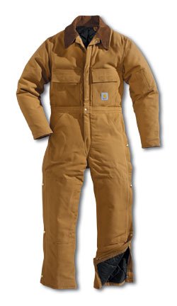 Buy Short Carhartt® Arctic Quilt Lined Duck Coverall by CARHARTT