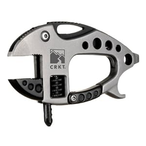 Click here to buy Columbia River Knife and Tool 9075 Li'l Guppie Multitool, Grey Black.