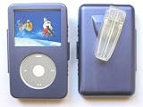 Blue Aluminium Case for iPod Classic (80GB) with BeltClip