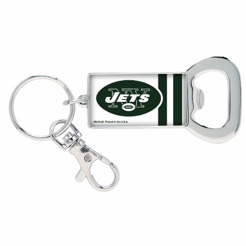 NFL New York Jets Bottle Opener Key Ring