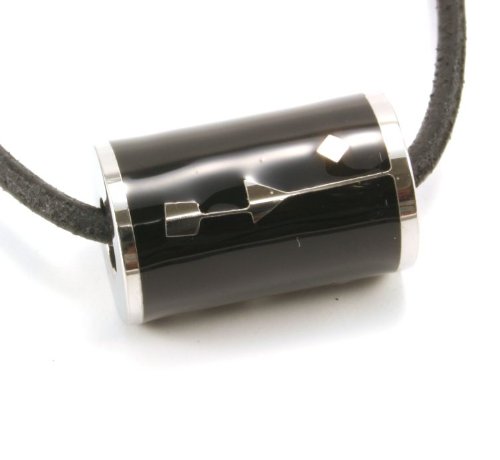 cored Herren Lederkette mit Edelstahlanh&auml;nger (L&auml;nge frei einstellbar) Q210 Preisvergleich